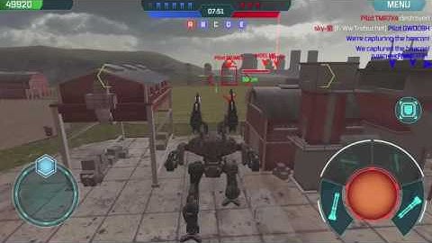 War Robots (WR) Sparkman Test server 2.3 New bots gameplay 2