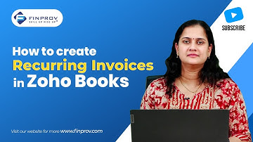 How to create Recurring Invoices in Zoho Books?
