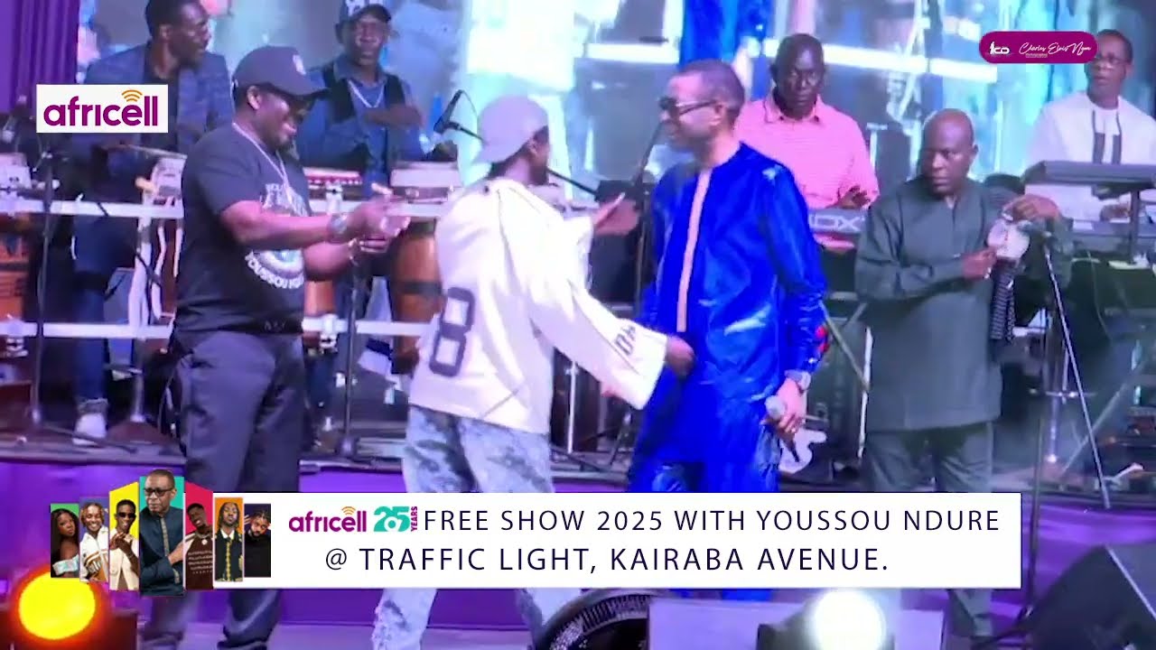 ST Gambian Dream & Youssou Ndour @ AFRICELL free show 2025 _ Official