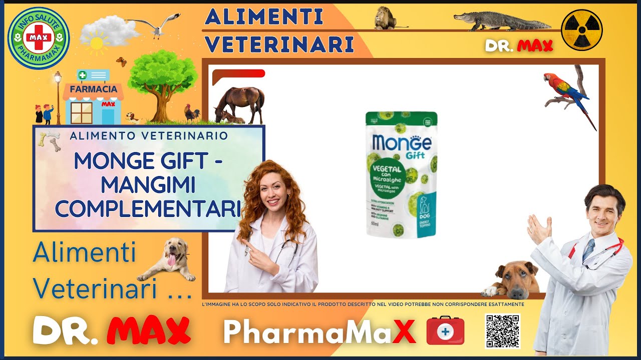 🍪 MONGE GIFT - MANGIMI COMPLEMENTARI Alimento Veterinario a Cosa Serve ? 🩺 Info Salute Salute