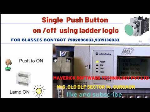 CPU /TV REMOTE LOGIC # single push button on off logic