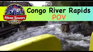 Congo River Rapids - On Ride POV | Alton Towers Resort