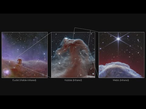 Horsehead Nebula: James Webb Telescope captures highly detailed images ...