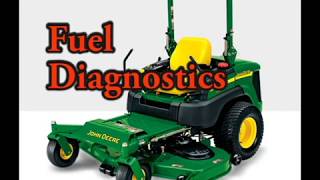 John Deere 997 Fuel System Diagnostics - YouTube