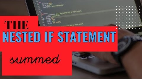 Nested IF Statement | C++ | C | Coding Basics | Decision Structures