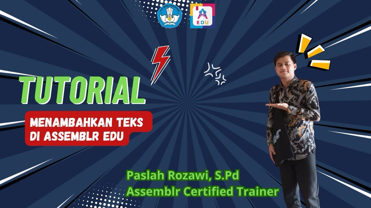 Tutorial Menambahkan teks di assemblr edu - YouTube