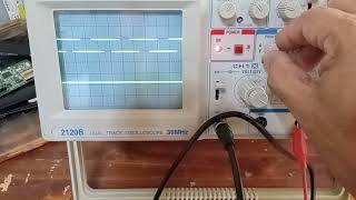 Osciloscopio BK Precision 2120B