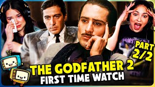 THE GODFATHER PART II (1974) Movie Reaction Part (2/2)! | Al Pacino | Robert De Niro | Robert Duvall