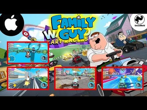 Family Guy Warped Kart Racers - YouTube