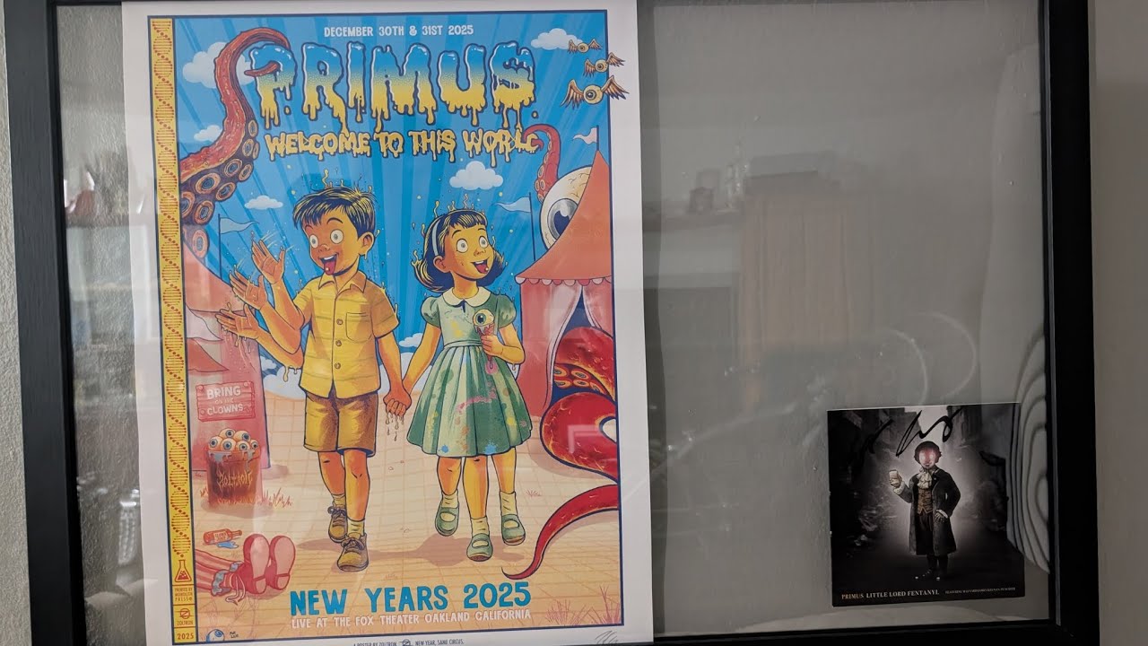 Primus - Little Lord Fentanyl, Live, 11:22 pm New Year's Eve 12/31/ 2025, Fox Theater in Oakland CA 