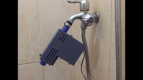 Adaptor keran otomatis berbasis sensor PIR untuk mengurangi konsumsi air wudhu