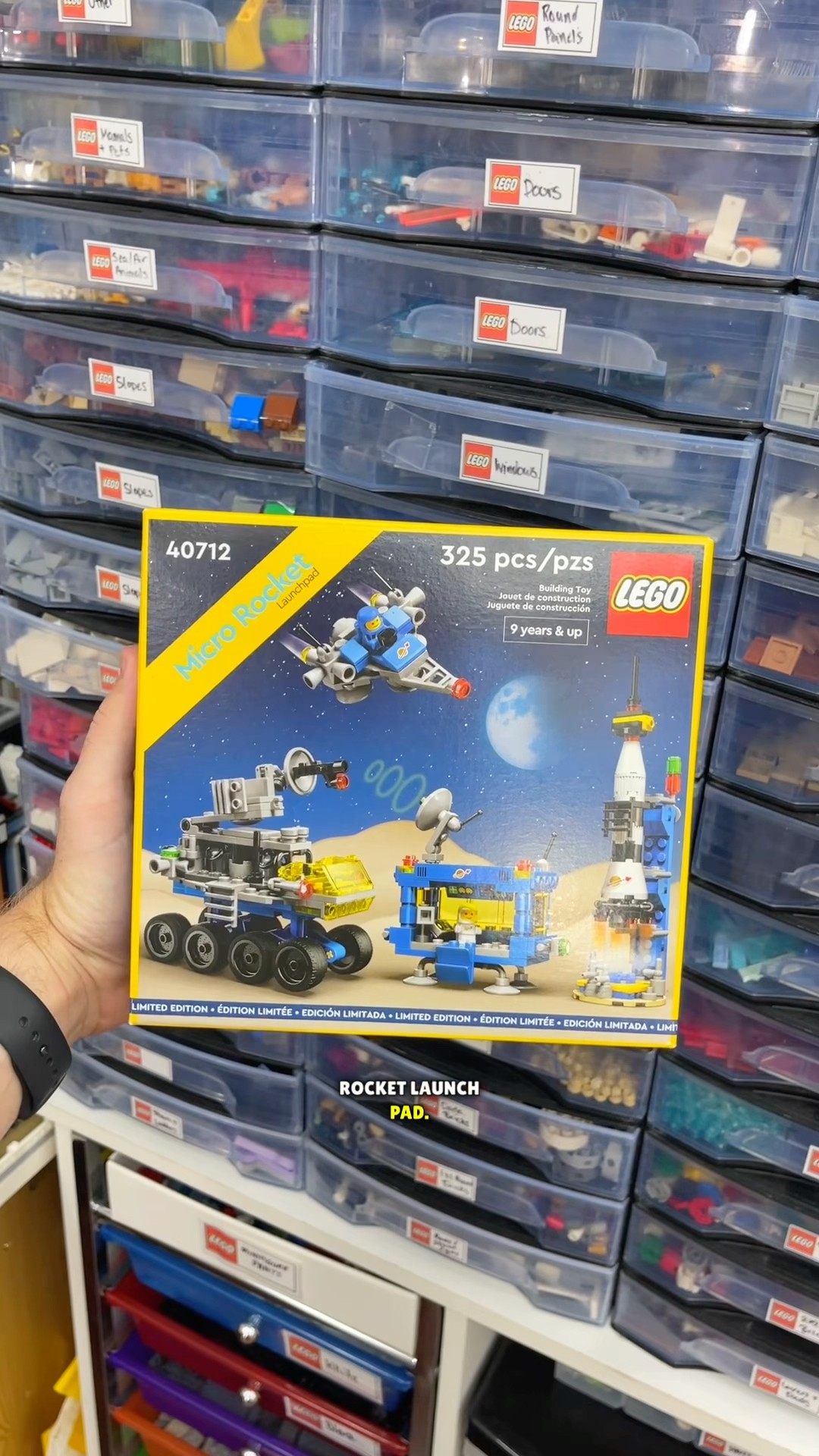 LEGO Micro Rocket Launchpad GWP 40712 #lego #legobuild #legoroom