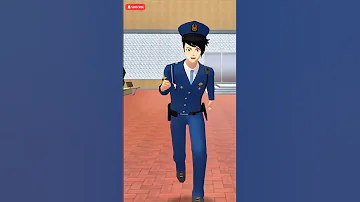 The Tragic Love Story Of Polisi Taiga Rina In Sakura School Simulator Shorts Cartoons Tiktok 