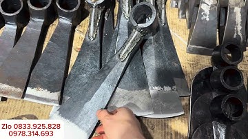 💥💥KHO DỤNG CỤ THÉP NHÍP GIÁ TẠI XƯỞNG:CUỐC,DẦM, THUỔNG ĐÁNH CÂY,BÚA,GẮP ĐẤT ĐA NĂNG.lh 0833.925.828