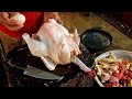 Super Fast Chicken Cutting Skills