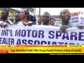 Lagos Demolitions Protest: Police Teargas, Shoot At Peaceful Protesters At House Of Assembly, Alausa