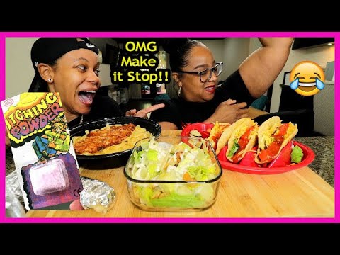 I PUT ITCHING POWDER IN HER CLOTHES MUKBANG PRANK ON MY WIFE (SHE LEFT ...