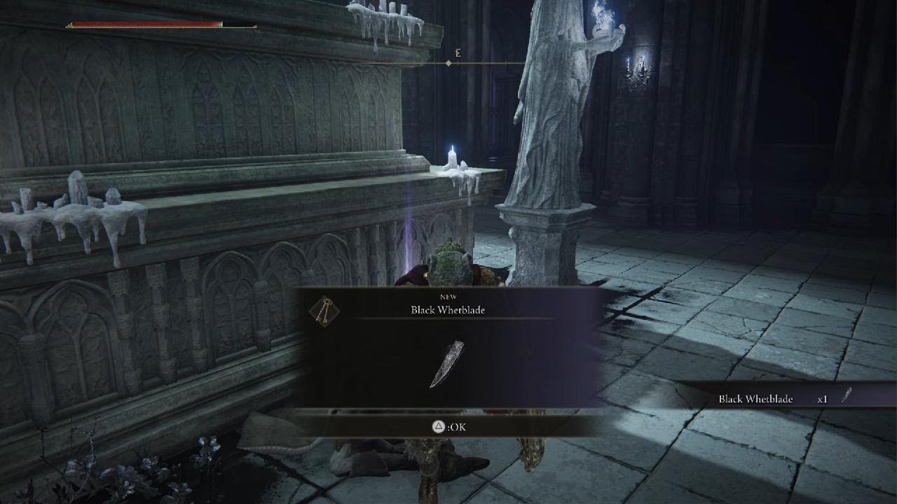 ELDEN RING Black Whetblade Location YouTube