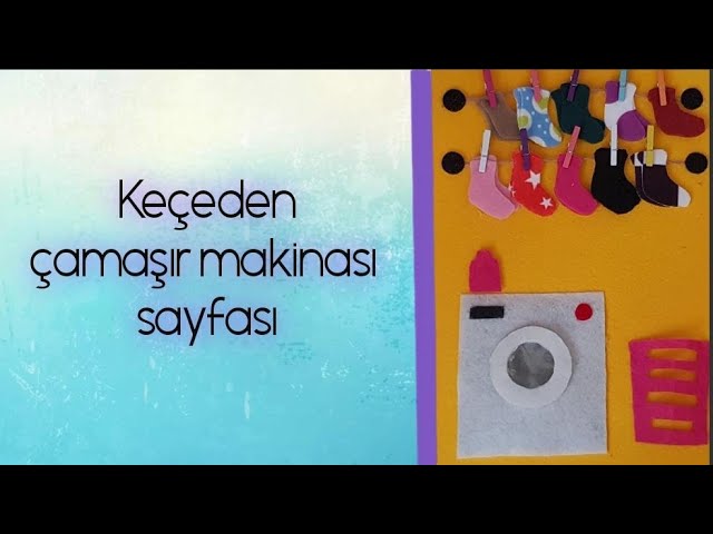 Camasir Makinesi Sessiz Kitap Turkiye Quiet Book Turkey