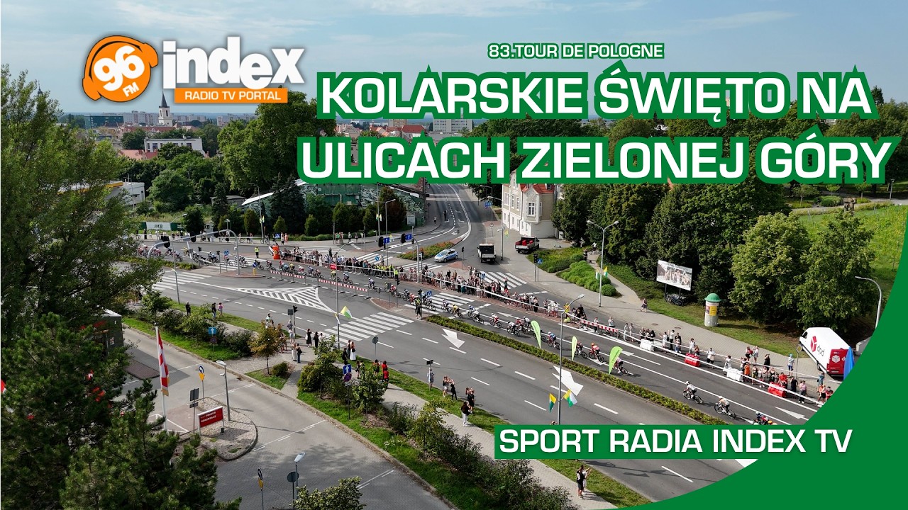 🚴‍♂️ TOUR DE POLOGNE W ZIELONEJ GÓRZE! Hat-trick Jonathana Milana! [RELACJA RADIO INDEX TV]