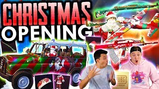 INSANE CHRISTMAS CRATE OPENING - WE GOT EVERYTHING?!