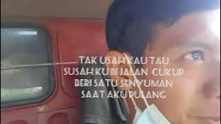 story WA sopir truk kerja semangat