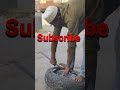car tyre fitting process #shorts #bikelife