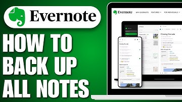 How To Back Up All My Evernote (2O25) - Full Guide
