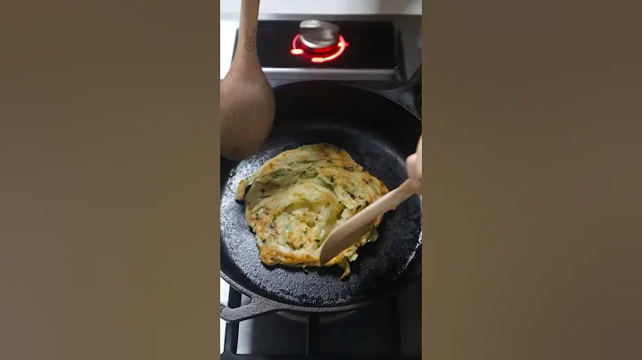 How to make flaky scallion pancakes...in 30 seconds | Chef Jorge: Taiwanese Vegan Cuisine