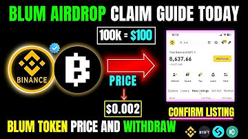 Blum Airdrop Eligibility Criteria Explained | Snapshot, Withdrawal & How to Qualify ||
