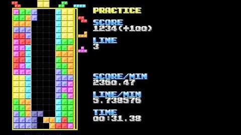 Nullpomino 20 Combo!