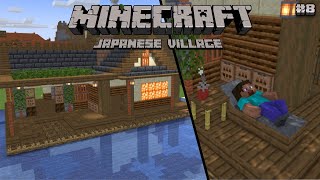 I Built a Cozy Dock House in My Japanese Minecraft Village  #8🌸 screenshot 2