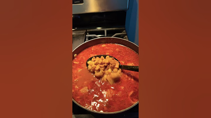 Menudo rojo
