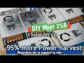 Small Mppt 25A Solar set up 