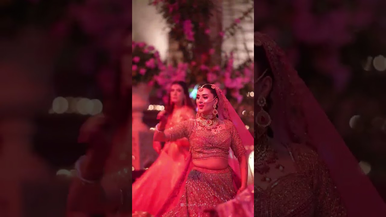Grand entry of Soniya our bride during her wedding day ceremony