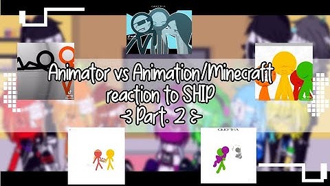 ˙⊹ AvA/M reaction Ship (video) | Gacha | Alan Becker | Part 2 ✨ [some videos are copyrighted]