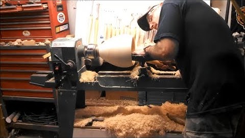 Woodturning - Segmented Pine Vase