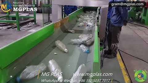 500kgh single barrel dry type PET bottle label remover machine 99 9% label removing ratio