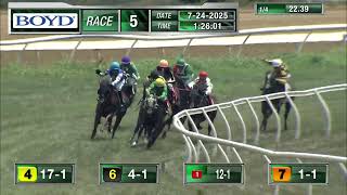 RACE 5 PROGRAM 7 24 2025
