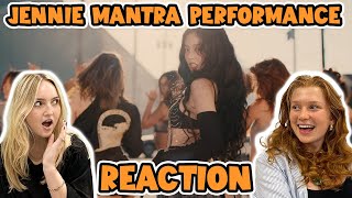 WOW 😍| JENNIE - Mantra (Official Performance Video) REACTION!