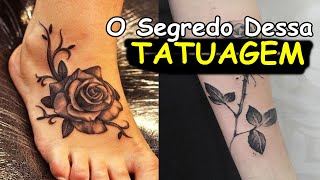 O que significa tatuagem de flor preta?