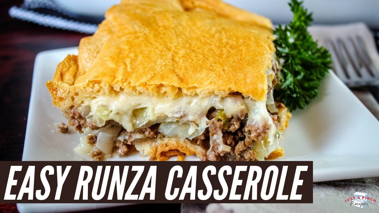 Easy Runza Casserole Just A Pinch YouTube