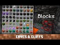 Caves & Cliffs Special: Blocks