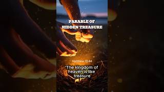 The Hidden Treasure Jesus Warned You About 😱 | Hidden Treasure Parable Explained #bibleverse #fyp