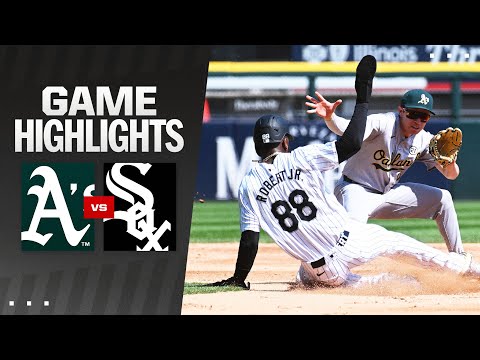 A's vs. White Sox Game Highlights (9/15/24) | MLB Highlights