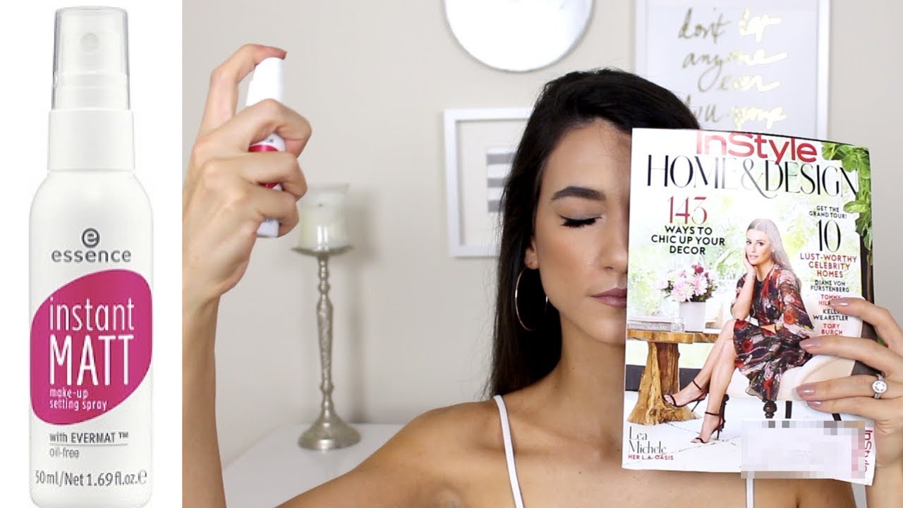 NEW Drugstore Matte Setting Spray | OILY SKIN TEST