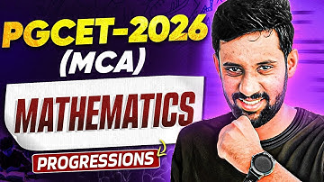 PGCET 2026 | Mathematics | PGCET MBA | PGCET MCA