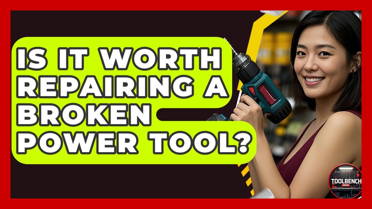Is It Worth Repairing A Broken Power Tool? - ToolBench Pros
