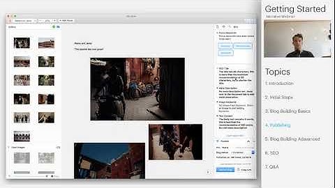Narrative Publish App Live Stream