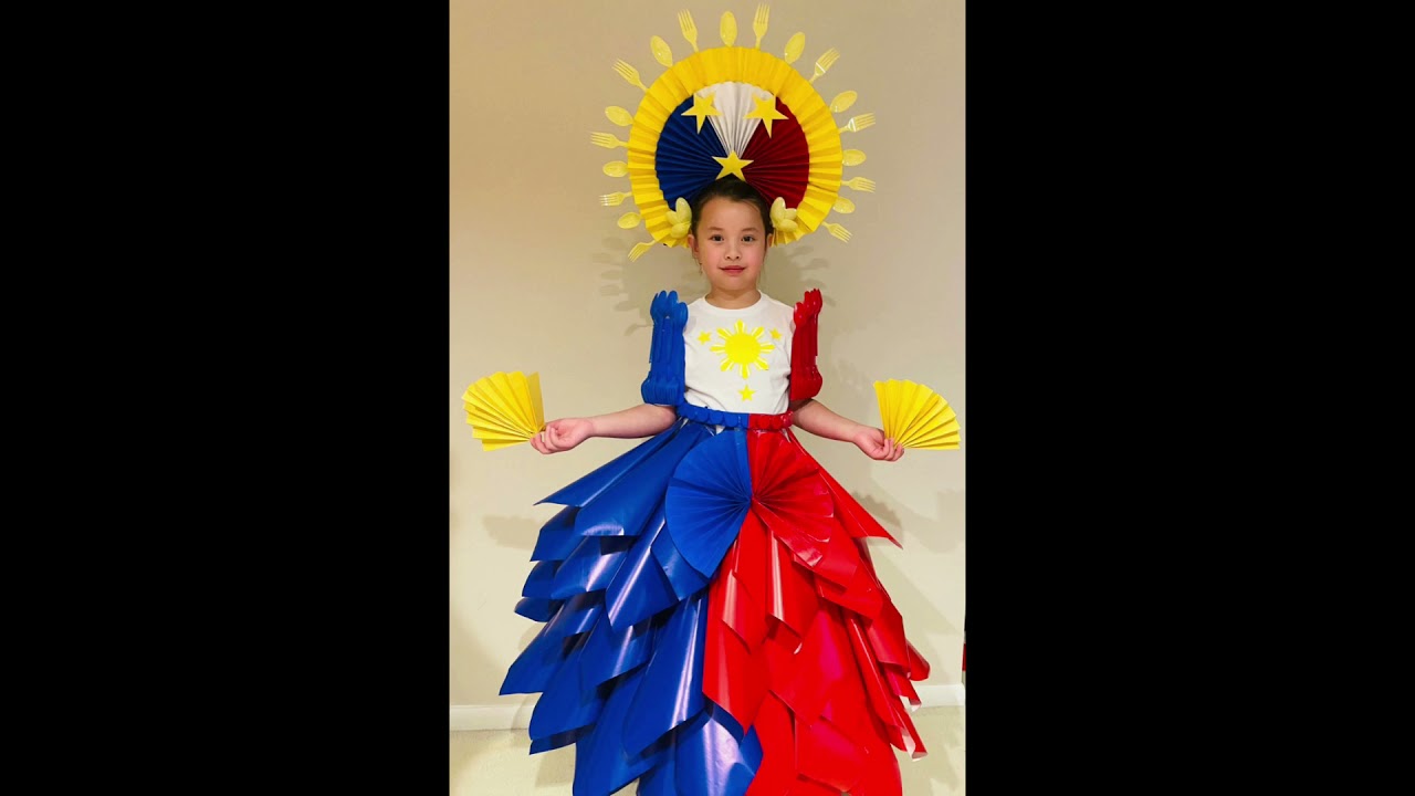 improvised national costume